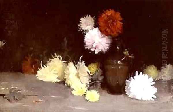 Flowers in a vase - view 1
