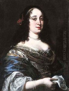 Portrait of a lady, said to be Vittoria della Rovere by Vincenzo Dandini