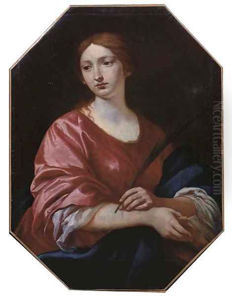 A martyr saint - view 1