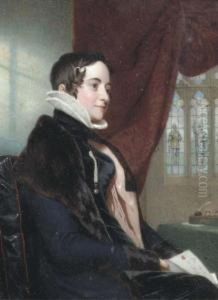 Daydreaming: A Young Lady Holding A Letter by Andrew Robertson
