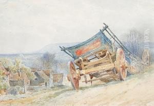 Study Of A Cart by Charles Robertson