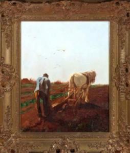 A Horse-drawn Plough