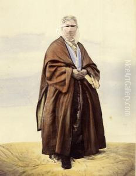 Woman In Outdoor Costume, Constantinople - view 1