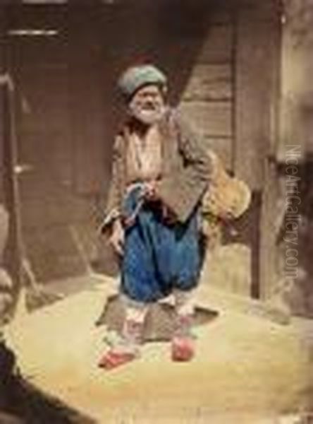 Street Merchant, Constantinople - view 1