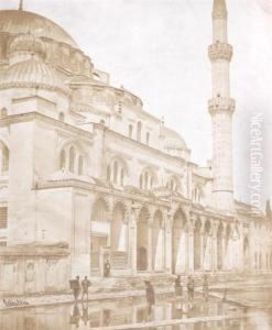 Mosque Of Shah Zaideh Constantinople by James Robertson