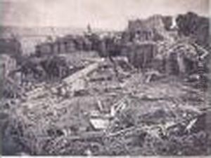 Batterie Devant Sebastopol Apres La Prise by James Robertson