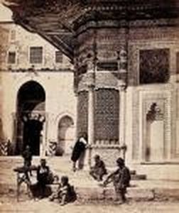 Turquie, Fontaine Du Sultan Ahmet Iii De L'ancien Serail by Robertson James & Beato Felice