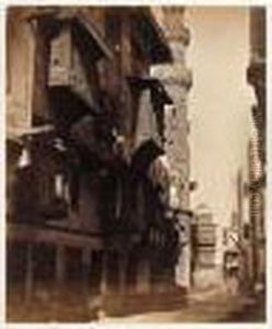 Cairo. Street Scene, Circa 1858 by Robertson James &amp; Beato Felice