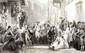 Prince Charles Edward and the Highlanders Entering Edinburgh after the Battle of Preston