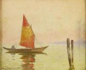 On The Lagoon Venice by Tom Robertson