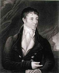 Portrait of Charles Brockden Brown 1771-1810 by William Dunlap
