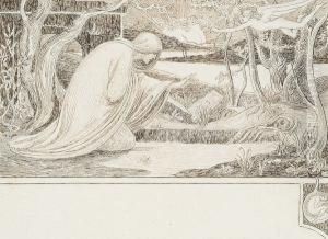 Young Buds Sleep In The Root's White Core by Walford Graham Robertson