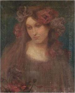 Portrait Of A Lady by Walford Graham Robertson