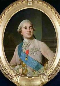 Portrait medallion of Louis XVI 1754-93 by Joseph Siffrein Duplessis