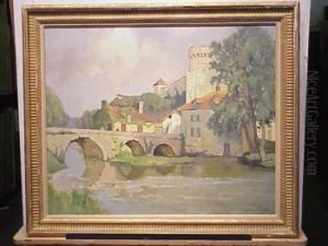 Across The Bridge by Georges Charles Robin