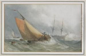 Boats In Choppy Seas