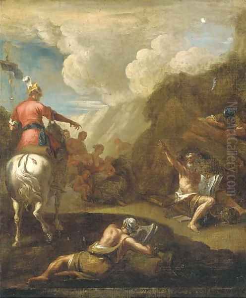 Alexander and Diogenes - view 1