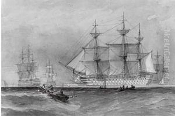 The Fleet At Spithead - view 1
