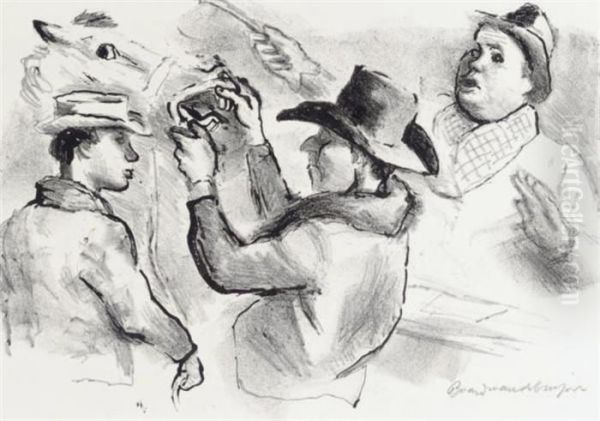 The Horse Auction; And Twelve Companion Prints - view 1