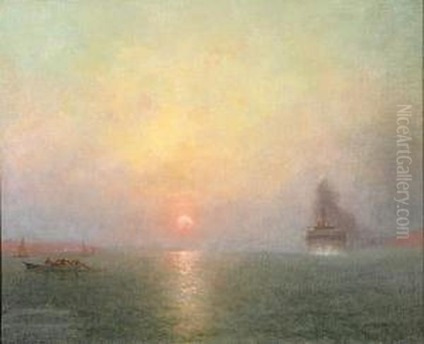 Sunset Over The Bay - view 1