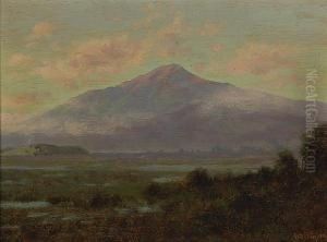 Mount Tamalpais From Greenbrae, Marincounty by Charles Robinson