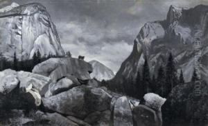 King's Rivercanyon, Foot Of North Dome by Charles Robinson