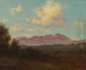 A View Of Mt. Tamalpais With Passing Clouds by Charles Robinson