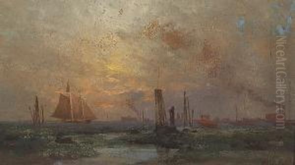 Oakland Estuary - view 1