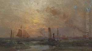 Oakland Estuary by Charles Robinson