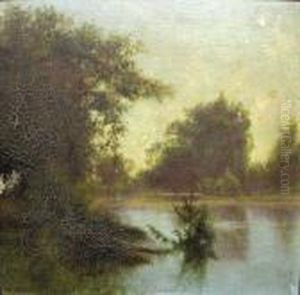 Hazy Afternoon On The San Joaquin by Charles Robinson