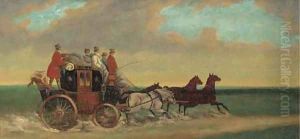 The Salisbury mail coach by Joshua Dalby
