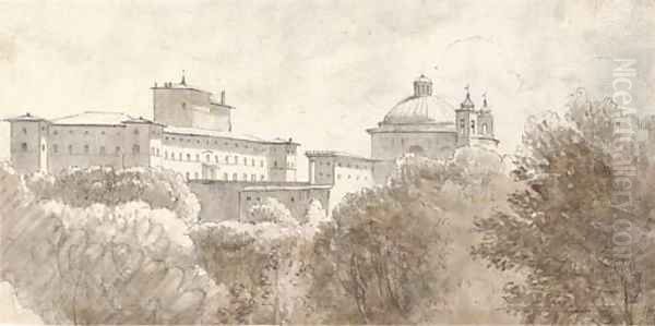 A view in the Roman Campagna - view 1