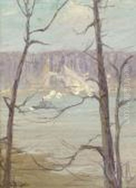 Hudson River Palisades - view 1