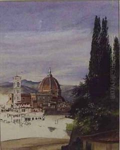 Florence from Boboli Gardens by Ada Dundas