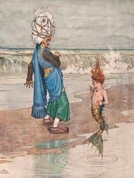 Bill The Minder by William Heath Robinson