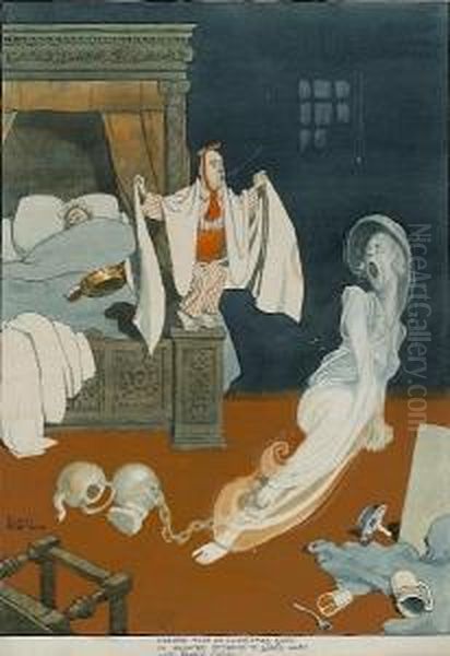 Clever Ruse Of Christmas Guest In Haunted Bedroom To Scare Away The Family Ghost - view 1