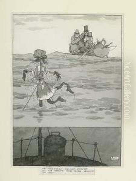 An Ingeniously Disguised Periscope Off The Marget Coast Observing An Enemy - view 1