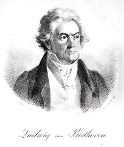 Ludwig van Beethoven 1770-1827 by Deker