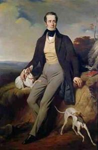 Portrait of Alphonse de Lamartine 1790-1869 by Henri Decaisne