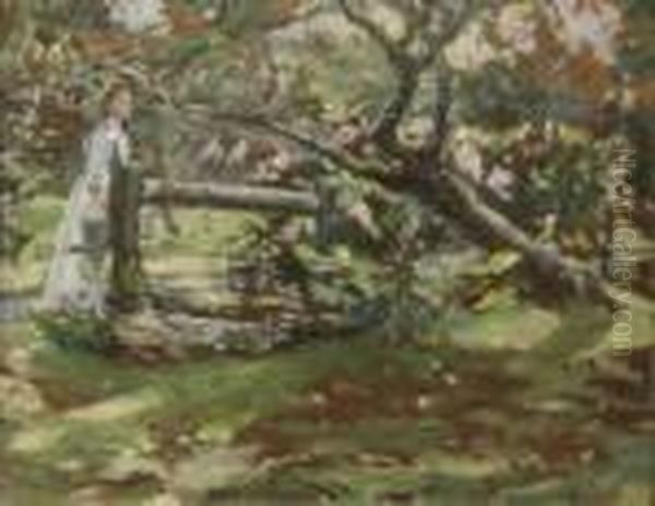 'fetching Water, Polperro' Signed 10.5 X 13in - view 1