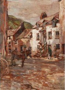 The Village Of Polperro by Alexander Ignatius Roche