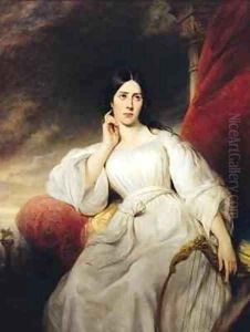 Madame Malibran 1808-36 in the Role of Desdemona by Henri Decaisne