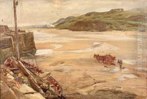 Pettycur Harbour, Fife - view 1