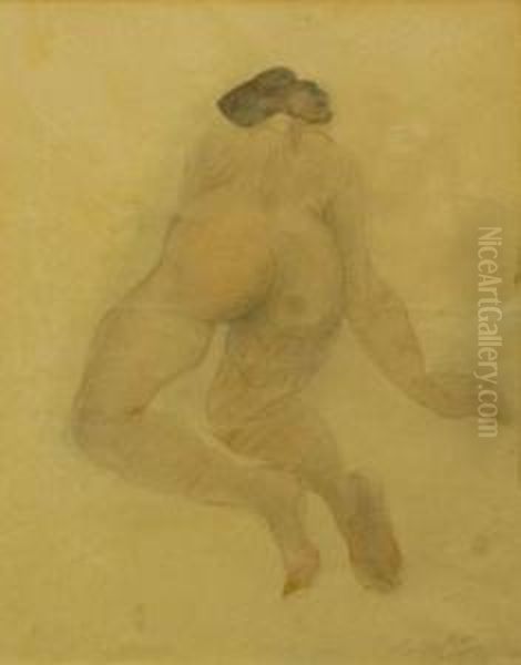 Jeune Femme Nue De Dos - view 1