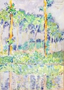 Arboles. Homenaje A Monet by Juan Jose Rochelt Y Amann