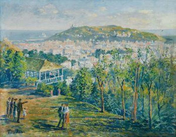 Vista De Barcelona Desde El Tibidabo - view 1