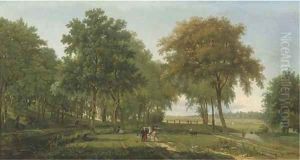 Summer pastimes by Jean Duplessis-Bertaux