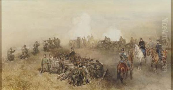 Kamp Millingen, 1860 - view 1