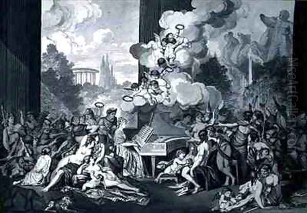 Allegorical picture depicting Julie Smits - view 1