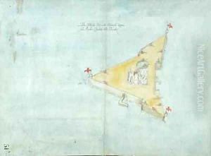 The Castell Perrott Placed Uppon the Rocke Cauled the Stacke by Robert Devereux